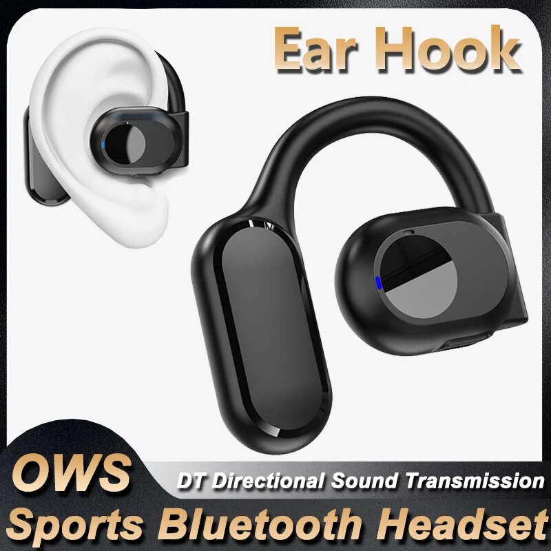 Bluetooth Headset On Ear - ワイヤレスヘッドフォン Bluetooth ヘッドセットマイク付き骨伝導ハンズフリーノイズキャンセリングイヤホン運転 Audifonos