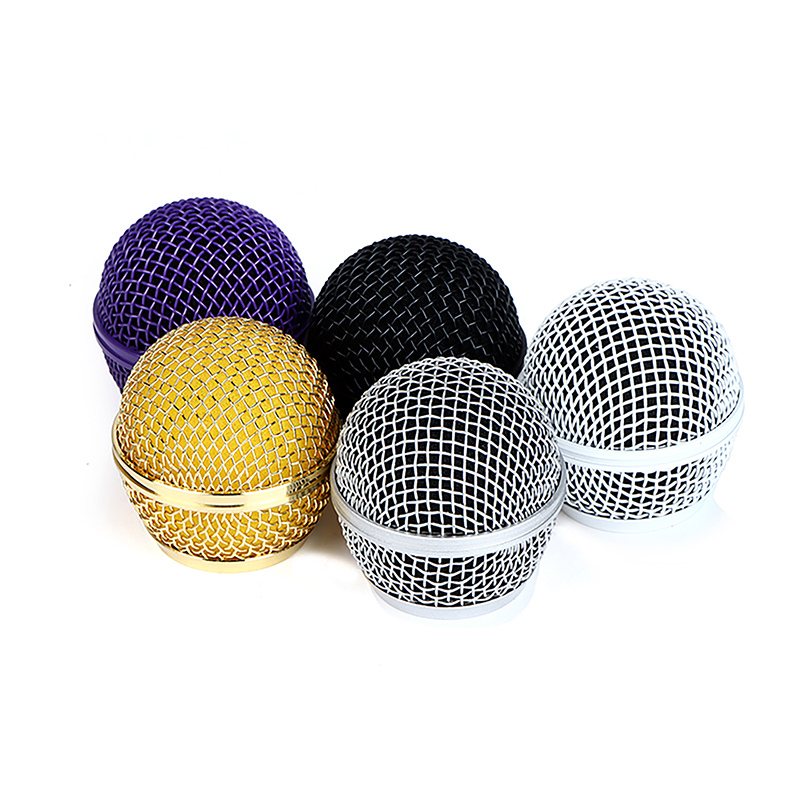Shure Mic Sm58 - Shure SM58 ワイヤレスマイク用メタルグリル交換用パーツ、パーティーに最適なマイクヘッドパーツ