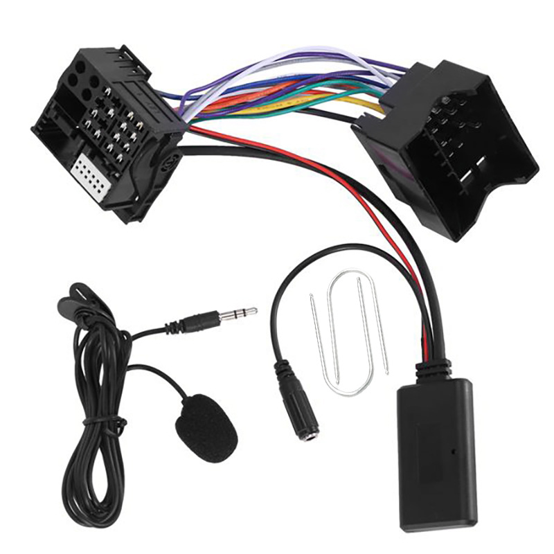 Bluetooth Adapter Receiver - Bluetoothカーオーディオ受信機モジュール,補助ケーブルアダプター,プジョー307 408 508,シトロエンセガトライアンフc2c5 rd45 rd4