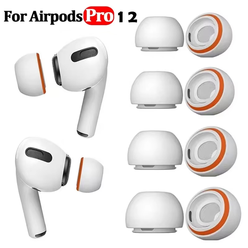 Earphone Foam Tip - Apple AirPods Pro 2/1用 低反発イヤーチップ 1ペア