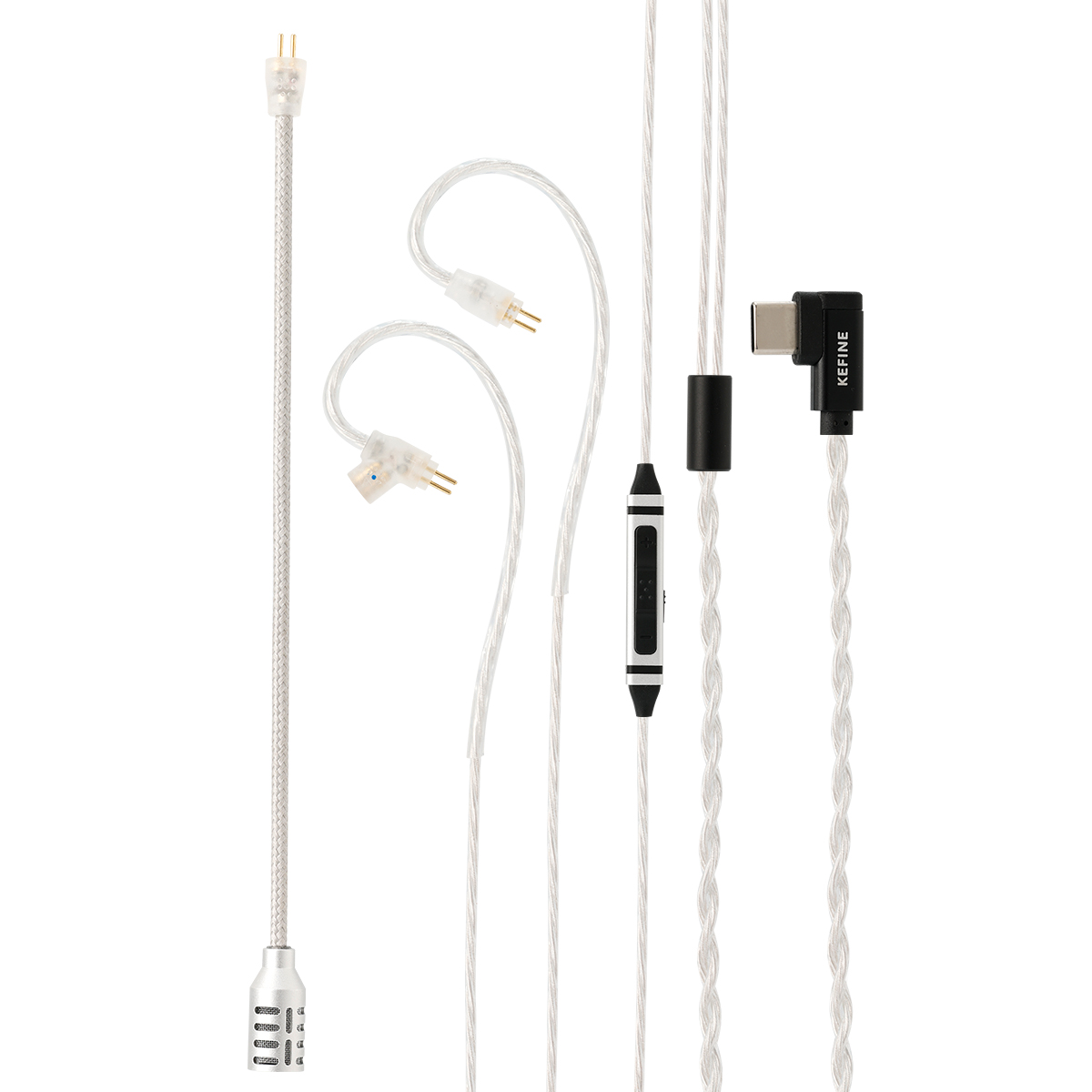 Usb C Earphone - Kefine ゲーミングケーブル HiFi 有線イヤホン用 タイプ C
