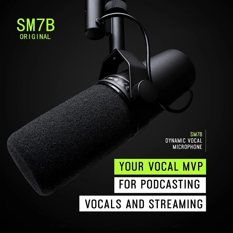 Shure SM7B マイクロフォン Sm7b ダイナミック - Shure Mic Sm7B のレビューと価格