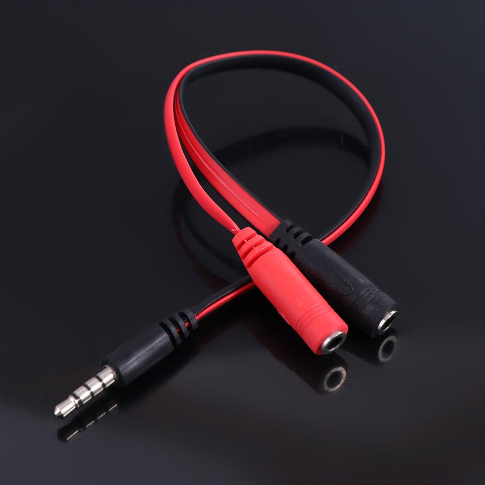 ヘッドホン用オーディオスプリッターケーブル,1オスから2メス - Earphone Splitter Jack のレビューと価格