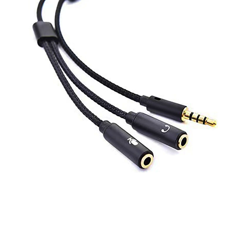 イヤホン用Yジャックオーディオスプリッター、オスからメス2個 - Earphone Splitter Jack のレビューと価格