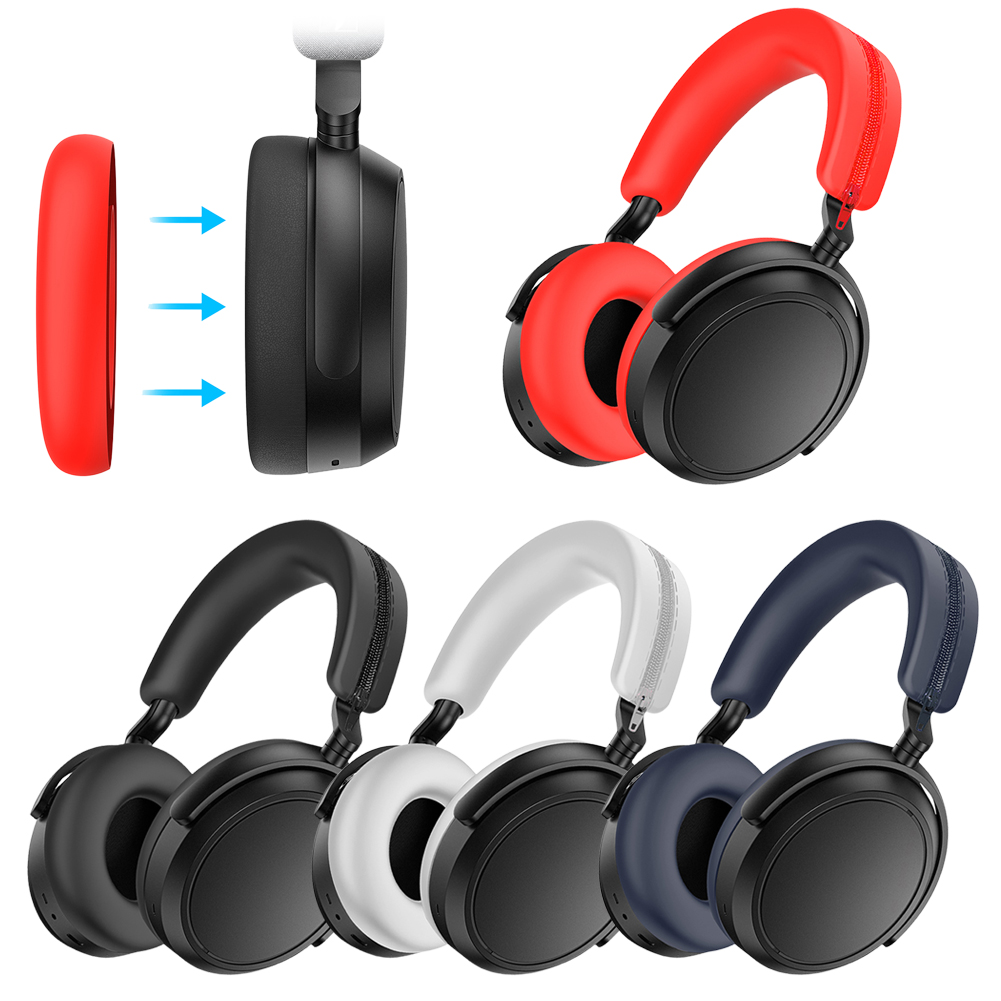 シリコンヘッドフォンケースイヤホンプロテクターイヤーマフシェ - Sennheiser Headphone Momentum 4 のレビューと価格