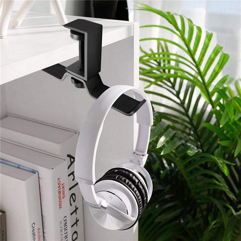デスク下のリーディングデュアルヘッドフォンスタンド、ユニバー - Headphone Stand Desk のレビューと価格