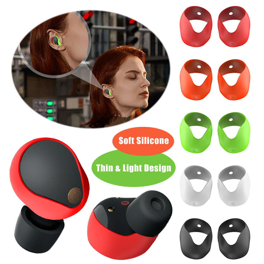 5 ペアのシリコンイヤーチップカバーアクセサリー滑り止めイヤ - Sony Headphone Wf-1000Xm5 のレビューと価格